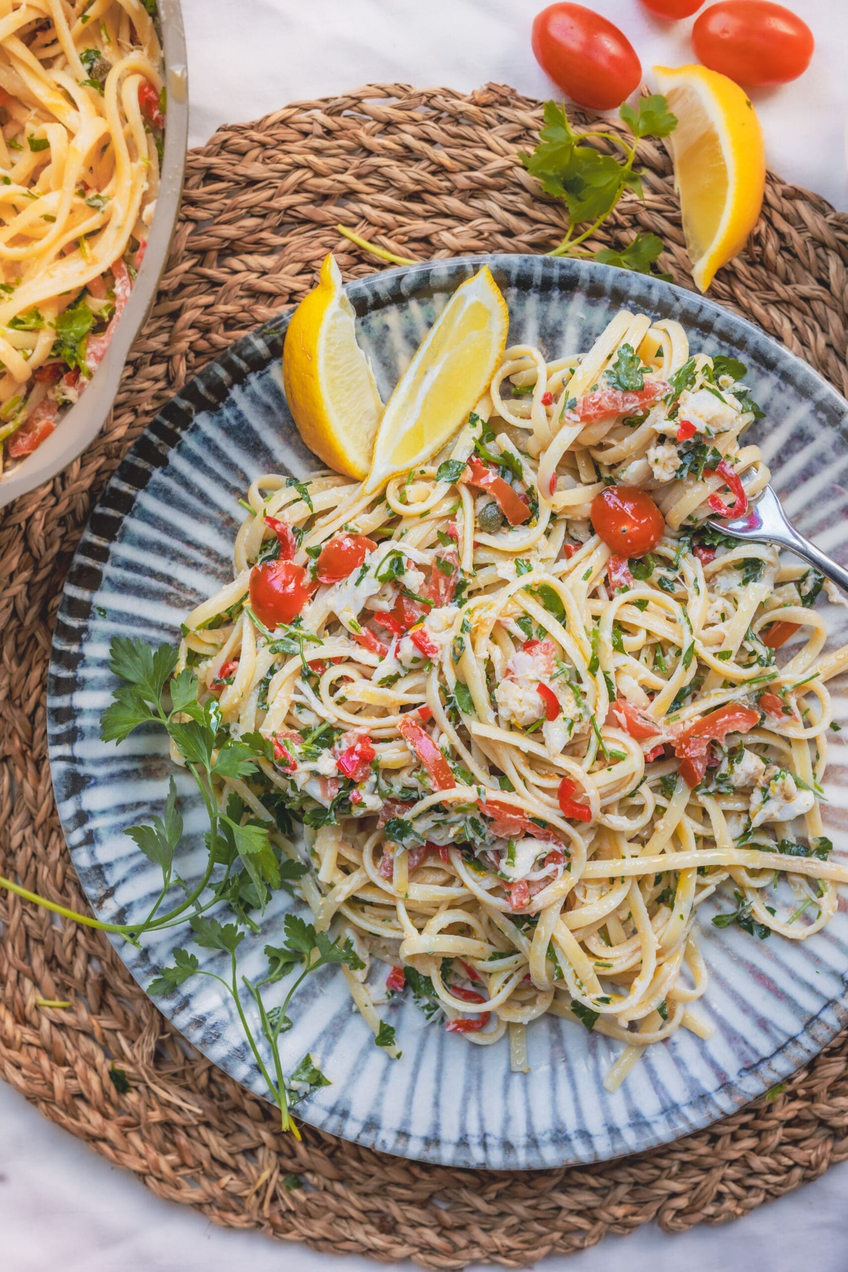 Crab Linguini