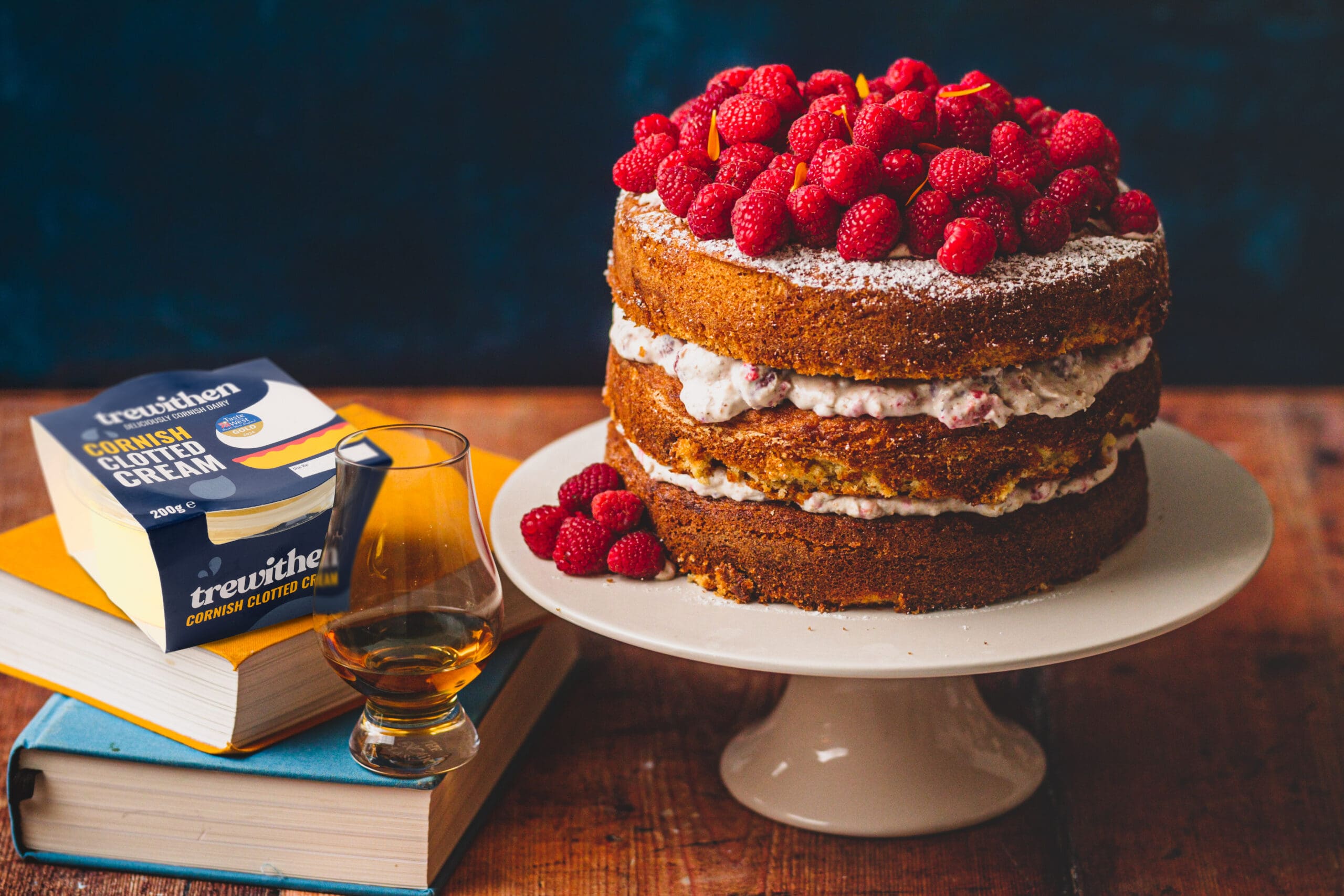 Trewithen Cake And Clotted Cream